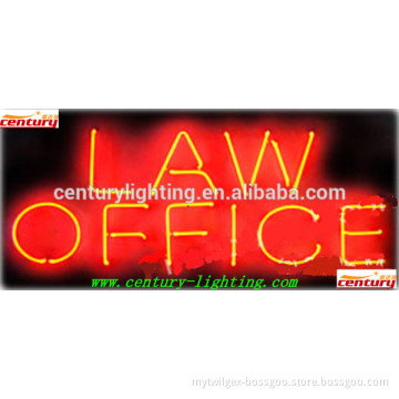 law office neon sign